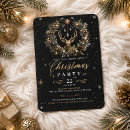 Search for glitter christmas invitations Modern xmas party