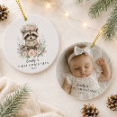 Search for racoons christmas tree decorations For kids
