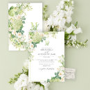 Search for green hydrangea wedding invitations Elegant