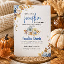 Search for little pumpkin on the way invitations Boy