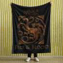 Search for house targaryen blankets Fire and blood
