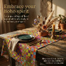 Search for bohemian tablecloths Abstract