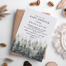 Search for winter forest invitations Snowflake