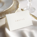 Search for classic wedding place cards Minimalist