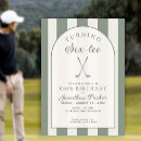 Search for golf 60th birthday invitations Modern