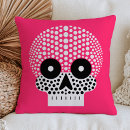 Search for pink skull cushions Spooky season