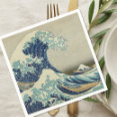 Search for japanese napkins Great wave off kanagawa