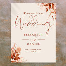 Search for rustic welcome wedding signs Terracotta