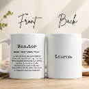 Search for mentoring mugs Typography