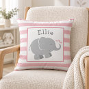 Search for pink elephant cushions For kids