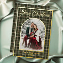 Search for plaid christmas cards Traditional