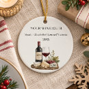 Search for wine glass christmas tree decorations Cheese
