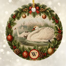 Search for swan christmas tree decorations Bird