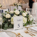 Search for frame wedding table cards Dusty blue
