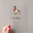 Search for hunting baby shower invitations Ducklings