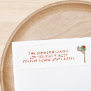 Search for mailbox return address labels Red