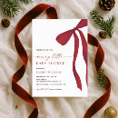 Search for christmas baby shower invitations Watercolor