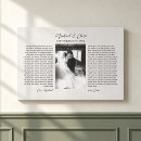 Search for wedding vow canvas prints Newly weds