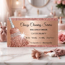 Search for sparkling clean business cards Customer