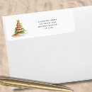 Search for starfish christmas return address labels Tropical
