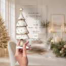 Search for white gold christmas invitations Minimalist
