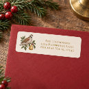 Search for pear tree return address labels Elegant
