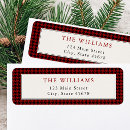 Search for houndstooth return address labels Modern