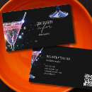 Search for martini business cards Modern