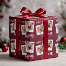 Search for burgundy christmas wrapping paper Festive