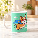Search for cartoon corgi mugs Kawaii
