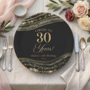 Search for 30th birthday plates Cheers to 30 years