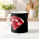 Search for ruby red mugs July birthstone