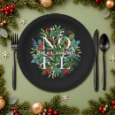 Search for black christmas plates Elegant