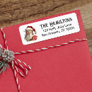 Search for santa claus return address labels Old fashioned