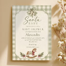 Search for santa baby invitations Gender neutral