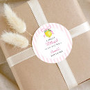 Search for pink lemon stickers Coquette baby girl