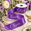 Search for purple ribbon Elegant