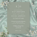 Search for monogram invitations Chic