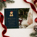 Search for luxury baby shower invitations Preppy equestrian gingham pattern