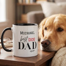 Search for simple dog mugs Best dog dad ever