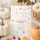Search for lets give thanks invitations Cute