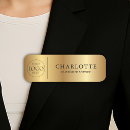 Search for gold name tags Professional