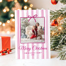 Search for feminine christmas cards Stripes