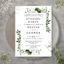 Search for bohemian floral wedding invitations Modern elegant