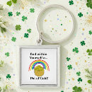 Search for pot of gold key rings Rainbow