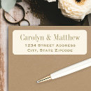 Search for formal wedding return address labels Bride