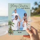 Search for warm weather christmas cards Surfboard