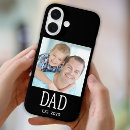 Search for dads iphone cases Black