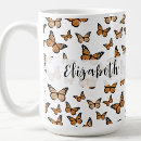 Search for orange butterfly mugs Nature