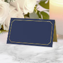 Search for gold border place cards Classic